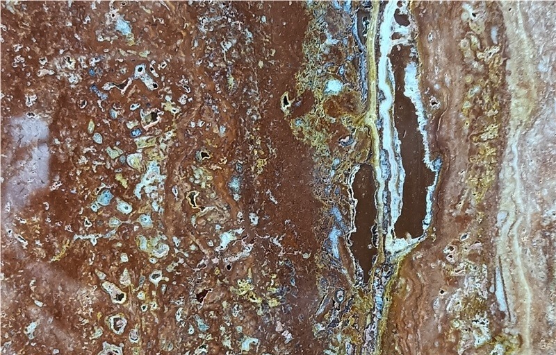 Akdag Red Travertine