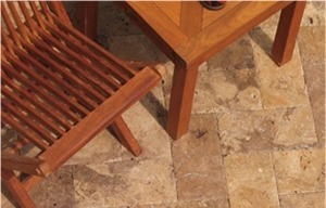 Antique Bronze Travertine