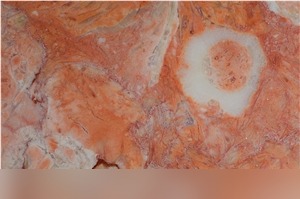 Athena Red Marble