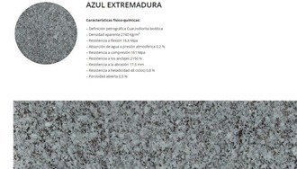 Azul Extremadura Granite