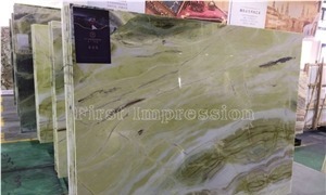 Big Green Flower Marble