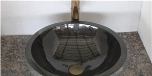 Black Amber Granite