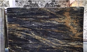 Black Amber Granite