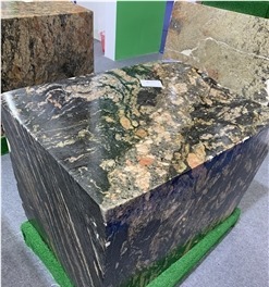Black Magenta Granite