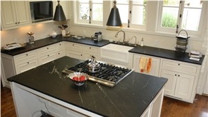 Black Minas Soapstone