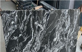 Black Silver Granite