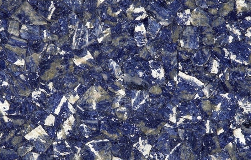 Blue Sodalite Semiprecious Stone