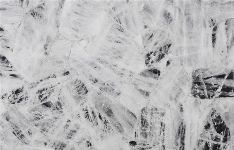 Crystal Quartz Semiprecious Stone