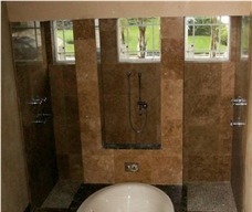 Dark Brown Travertine