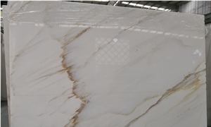 Golden White Marble