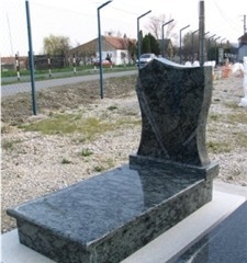 Olive Green Lines Granite