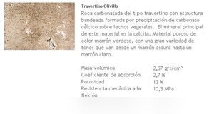 Olivillo Travertine