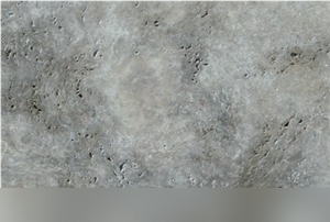 Pewter Silver Travertine