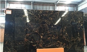 Portoro Nero Giallo Marble