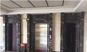 Portoro Nero Giallo Marble