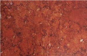 Red Fossil Marble