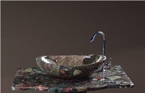 Red Multicolor Granite
