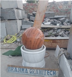 Red Pink Marble