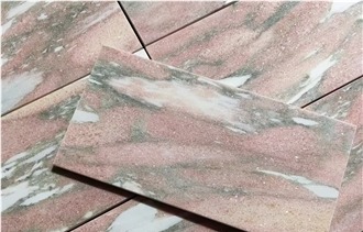 Red Pink Marble
