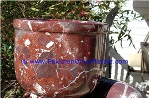 Red Zebra Marble