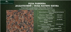 Rosa Raveno Granite