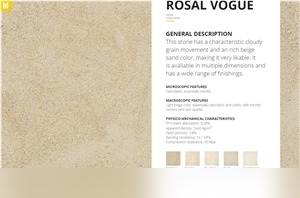Rosal Vogue Limestone