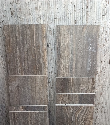 Silver Brown Travertine