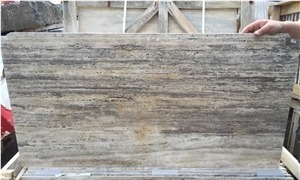 Silver Brown Travertine