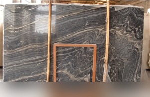 Silver Wave Brown Marble