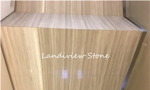 Striped White Marble