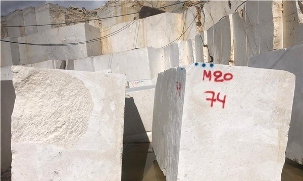 Tomorri White Pearl Marble