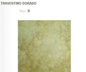 Travertino Dorado
