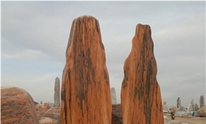 Wanxia Red Marble