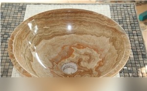 Wooden Yellow Marble