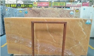Yellow Web Onyx