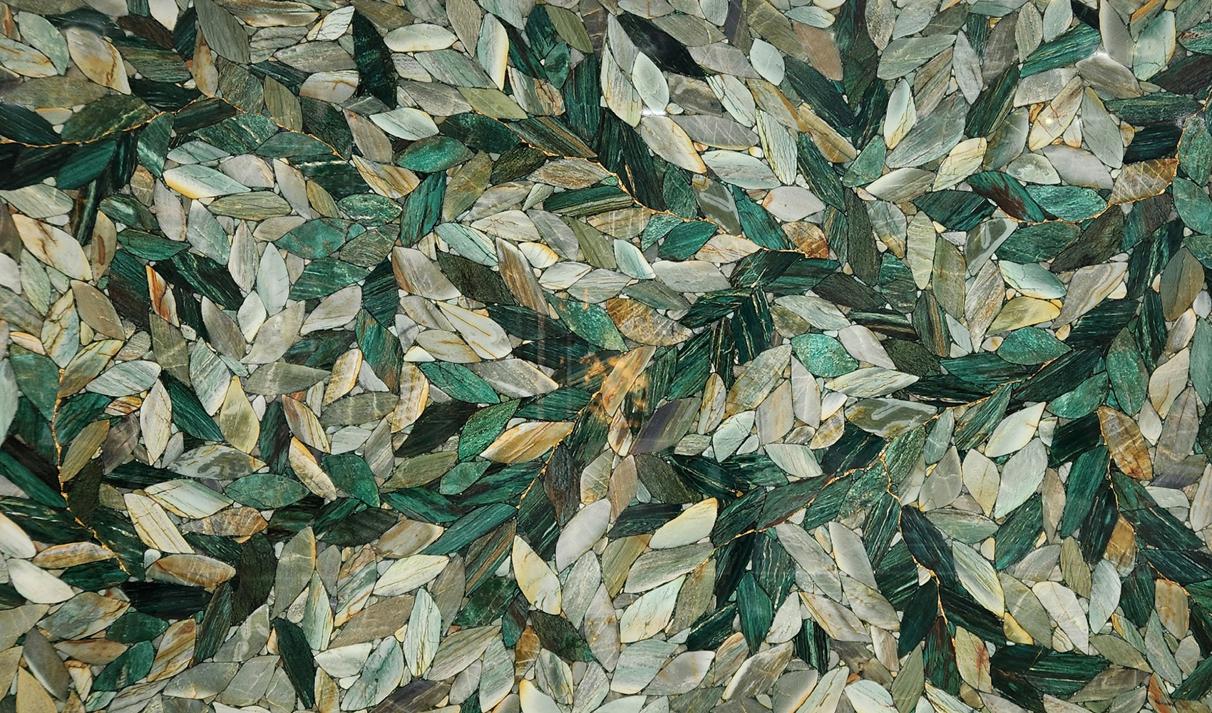Quartz Green Leafs