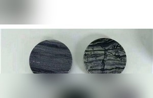 Black Wooden Marble