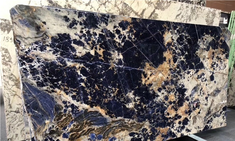 Blue Lotus Crystal Marble