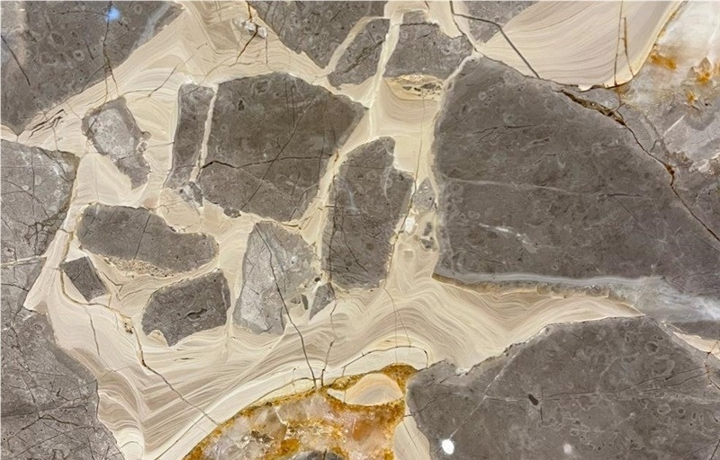 Caramel Grey Marble