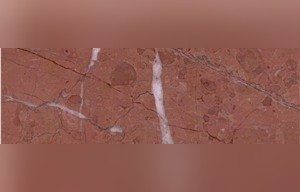 Coral Red Marble