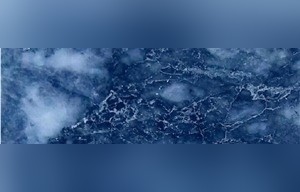 Dark Deep Blue Marble