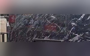Dark Grey Galaxy Marble