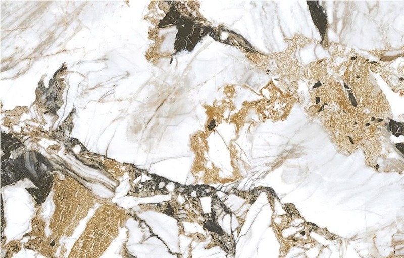 Golden Snow White Sintered Stone