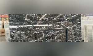Ice Black Marble