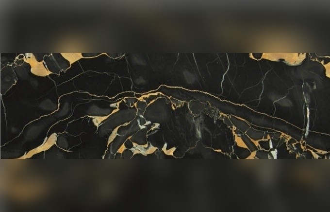 Nero Portoro Vena Larga Marble