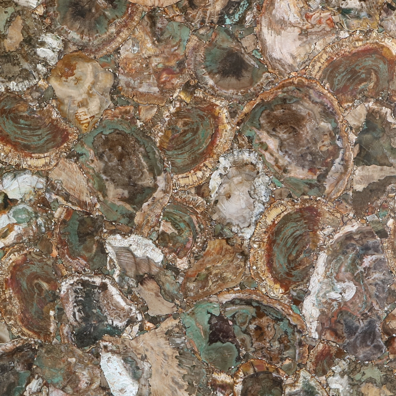 Petrified Wood Beige-Green