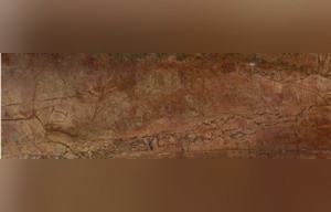 Ruby Red Marble