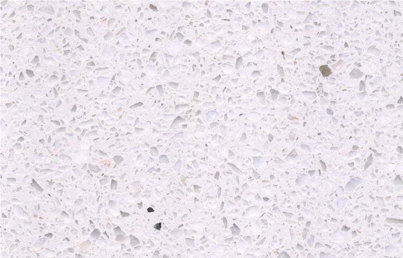 Snow White Big Grain Terrazzo