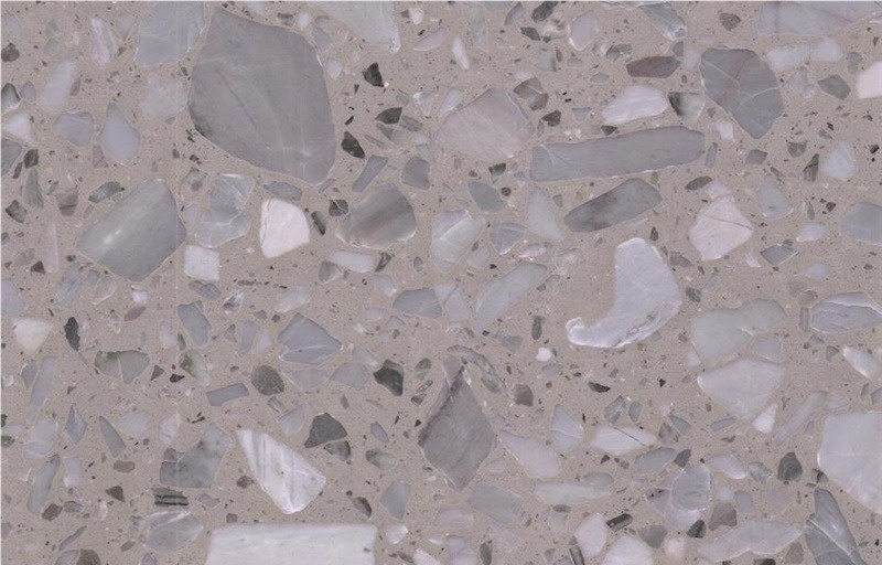 Yabo White Jade Terrazzo